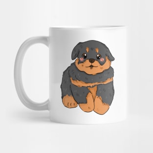 Bruno the Baby Rottweiler | Bunniesmee Mug